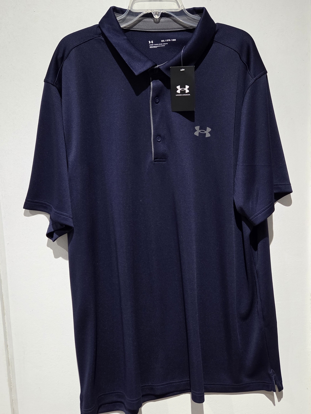Under Armour Men's Dark Blue Performance Polo